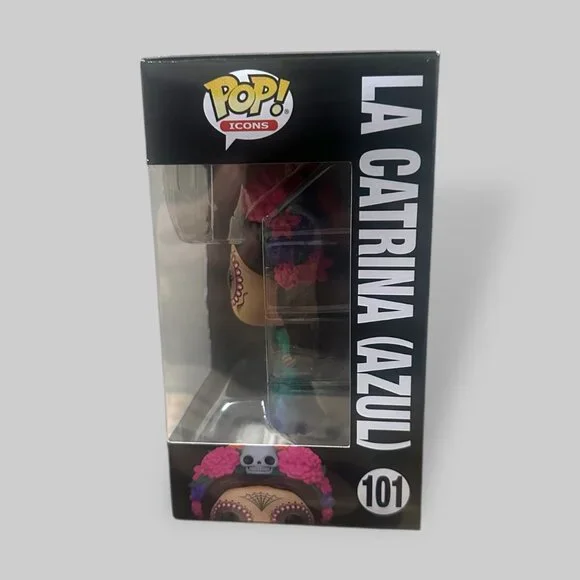 Funko POP! Icons Dia De Los Muertos La Catrina (Azul) Figure #101! - Picture 4 of 7